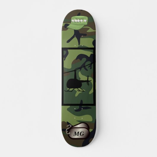  skateboard van het Camouflage-leger (Voorkant)