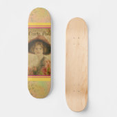 Skateboard van het Franse Briefkaart (Voorkant)