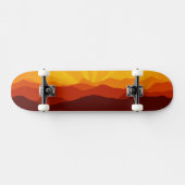 Skateboard van het landschapslandschap van de Suns (Horizontaal)