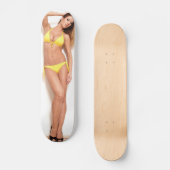 skateboard van het meisje van Bikini Pin-Up (Voorkant)