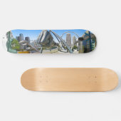 skateboard van het oerwoud in de stad (Horizontaal)