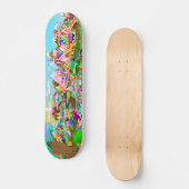 Skateboard van het Snoep van Vinyl (Voorkant)