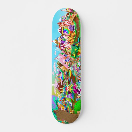 Skateboard van het Snoep van Vinyl (Voorkant)