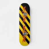 Skateboard van het vliegende Skeleton (Voorkant)