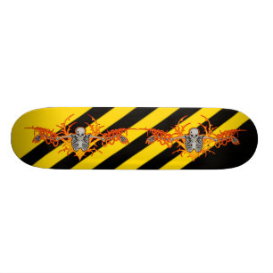 Skateboard van het vliegende Skeleton