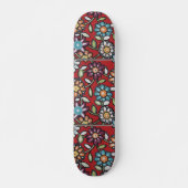 skateboard van hippie flower (Voorkant)
