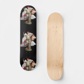 Skateboard van Hipster Statue (Voorkant)