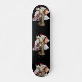 Skateboard van Hipster Statue (Voorkant)