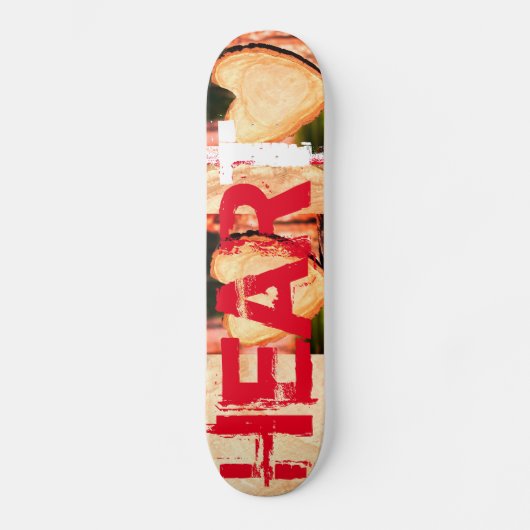 skateboard van hout (Voorkant)