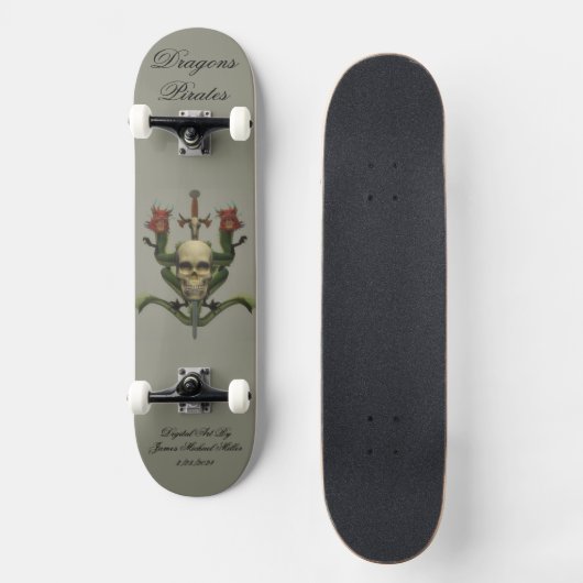 Skateboard van James Michael Miller 3/25/2024 (Voorkant)