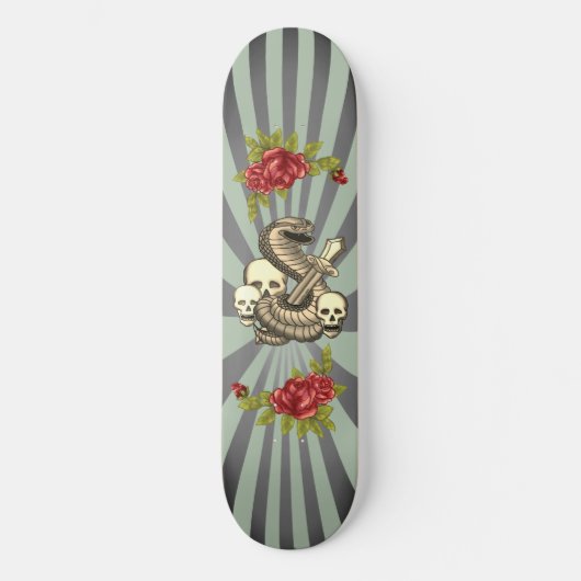Skateboard van King Cobra Rozen (Voorkant)