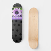 skateboard van lavendel en kant (Voorkant)