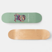 Skateboard van Monty Nolder (Horizontaal)
