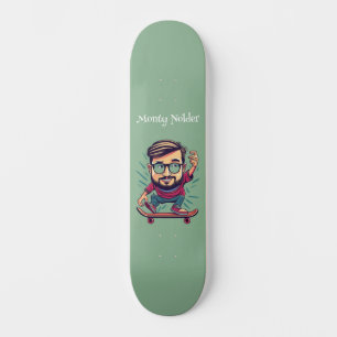 Skateboard van Monty Nolder