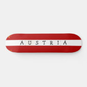Skateboard van Oostenrijk (Horizontaal)