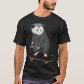 Skateboard van Opossum T-shirt (Voorkant)