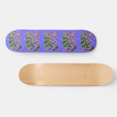 skateboard van paarse asters (Horizontaal)