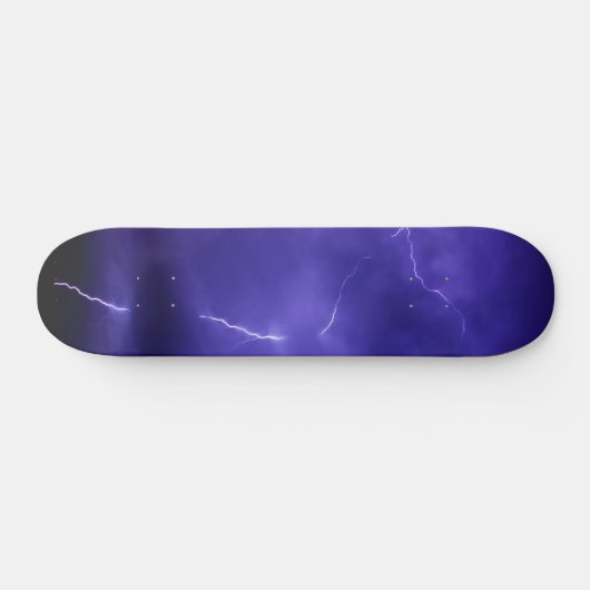 Skateboard van Paarse Sky Lightning (Horizontaal)