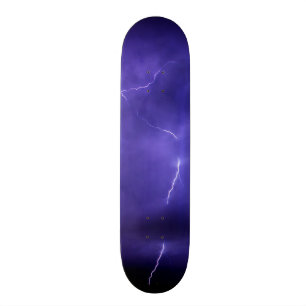 Skateboard van Paarse Sky Lightning