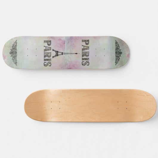 Skateboard van Parijs (Horizontaal)