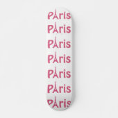 Skateboard van Parijs (Voorkant)
