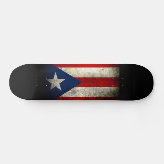 Skateboard van Puerto Rico (Horizontaal)