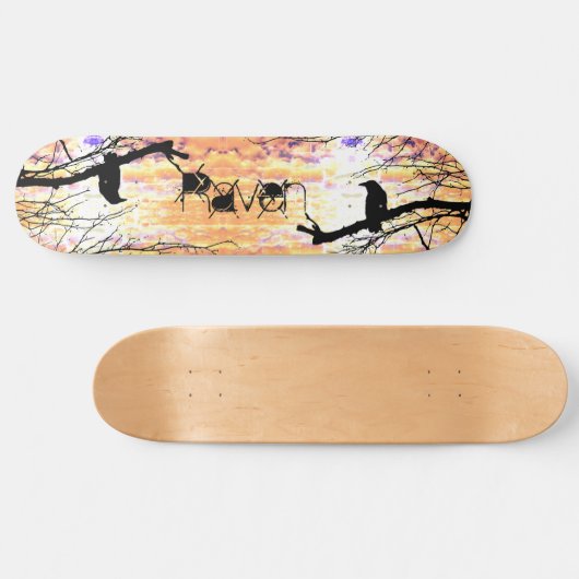 Skateboard van Raven en Golden (Horizontaal)