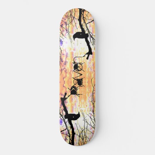 Skateboard van Raven en Golden (Voorkant)