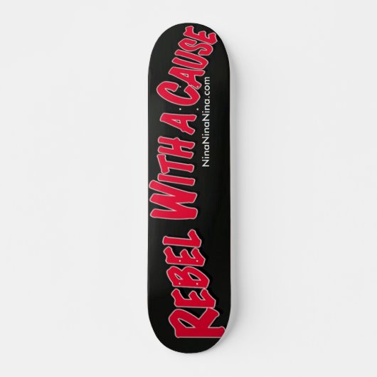 skateboard van rebellen (Voorkant)