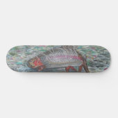 Skateboard van regenboogforel (Horizontaal)