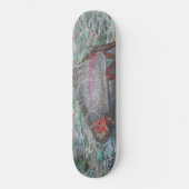 Skateboard van regenboogforel (Voorkant)