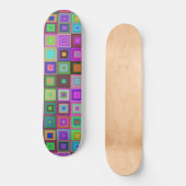 skateboard van regenboogpleinen (Voorkant)