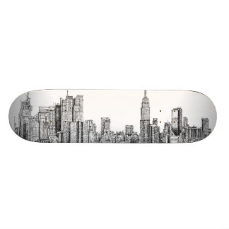 skateboard van skyline uit New York