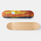 Skateboard van surf voor Pacifische zeezonsonderze (Horizontaal)
