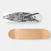 Skateboard van Triquetra crow (Horizontaal)