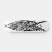 Skateboard van Triquetra crow (Horizontaal)