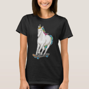 Skateboard van Unicorn T-shirt