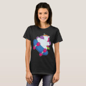Skateboard van Unicorn T-shirt (Voorkant volledig)