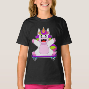 Skateboard van Unicorn T-shirt