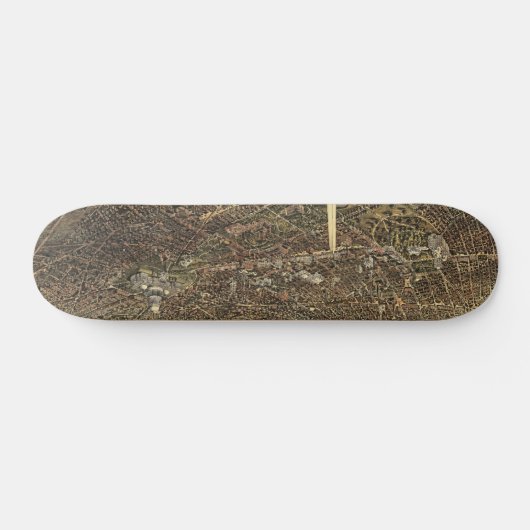 Skateboard van Washington DC 1892 (Horizontaal)