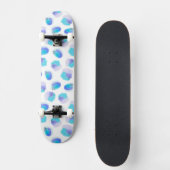 Skateboard van waterverf-penseelstreken (Voorkant)