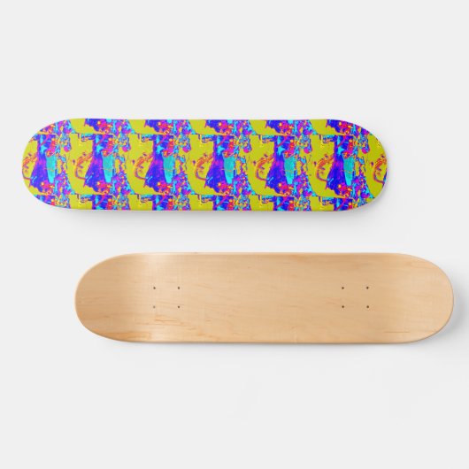 skateboard van wilde luiers (Horizontaal)