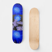 Skateboard van wolzonnebloemen (Voorkant)