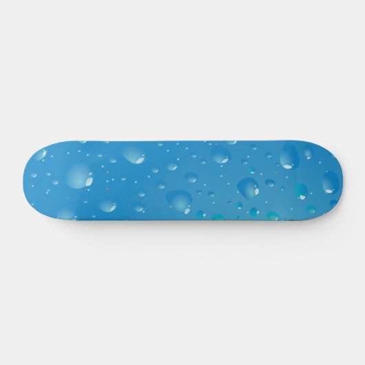 Skateboard van zeer koude waterdruppels (Horizontaal)