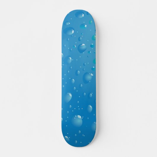 Skateboard van zeer koude waterdruppels (Voorkant)