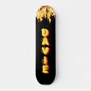 Skateboard verbranden met Jouw naam