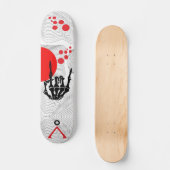 Skateboard, verder dan het leven persoonlijk skateboard (Voorkant)