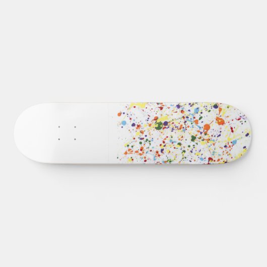 Skateboard "Verf Splatter" (Horizontaal)