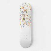 Skateboard "Verf Splatter" (Voorkant)