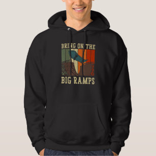 Skateboard Vintage 80s 90s Retro Hoodie